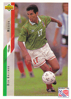 Ben Galindo Mexico Upper Deck World Cup 1994 Eng/Ita #32